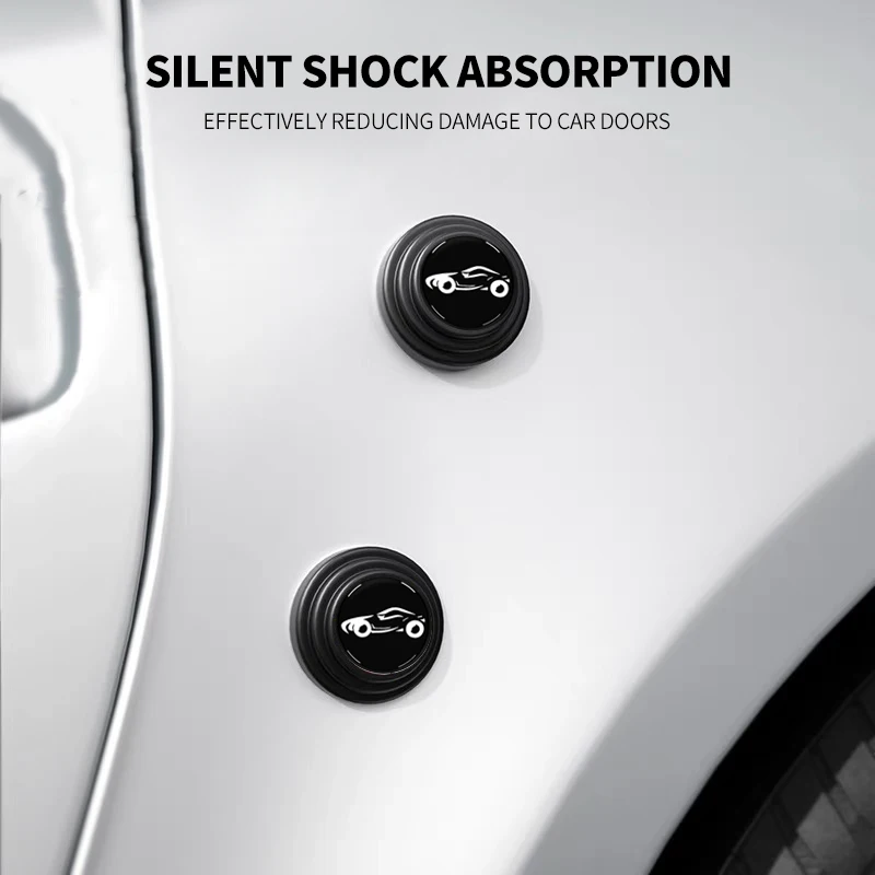Auto Uks kokkupõrke-Anti-shock-Padi Kleebise Jaoks Acura MDX RDX TSX Seat Leon Ibiza Leon Toledo Saab 9-3 9-5 900 Tarvikud Pilt 2