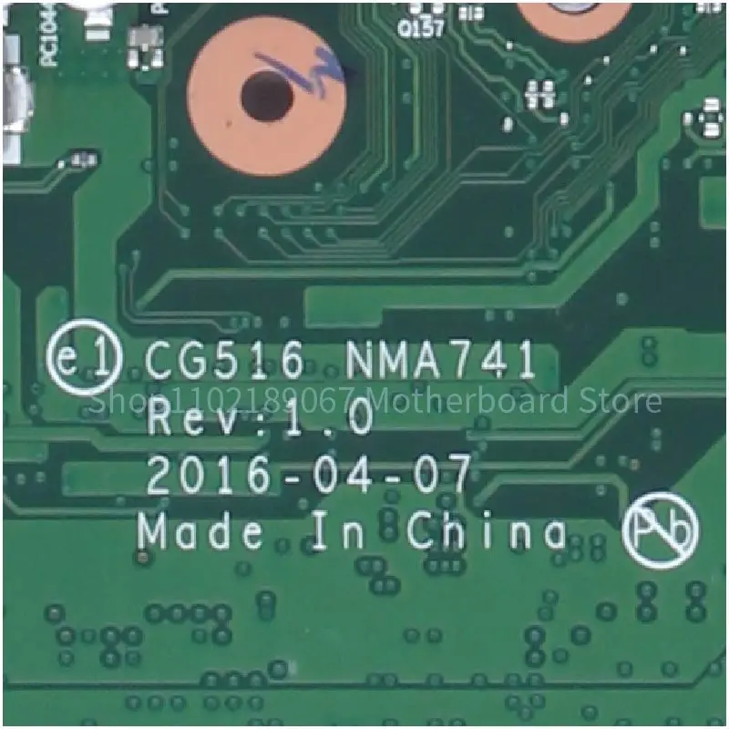 CG516 NMA741 Lenovo Ideapad 15 Tolline 310-15ABR FM980P AM970P AM960P Sülearvuti Emaplaadi RAM 4GB DDR4 Sülearvuti Emaplaadi Testitud Pilt 2