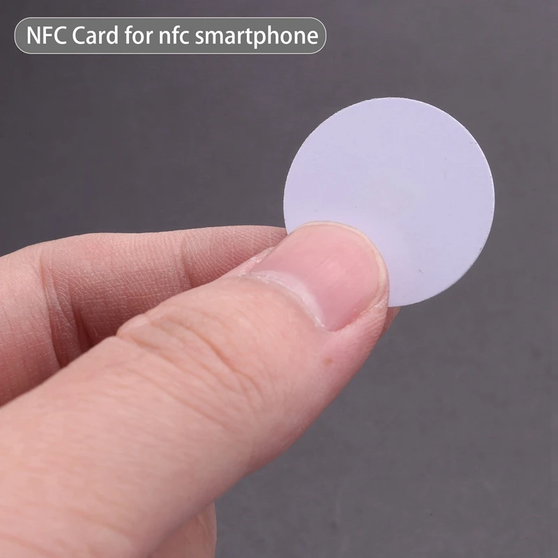 Kuum TTKK Jaoks Ntag215 NFC-Silte,Tühi PVC Mündi NFC Kaartide ühildub Kõigi NFC-Toega Mobiiltelefonide ja Seadmed-(60PCS) Pilt 1