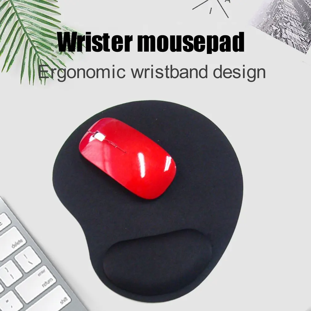 Uus hiirepadi Vaht 3D Randme Ülejäänud Mousepad Wristbands Padjad Gamer Non-Slip Baasi Arvuti PC Tarvikud, Leevendada Randme Survet Pilt 0