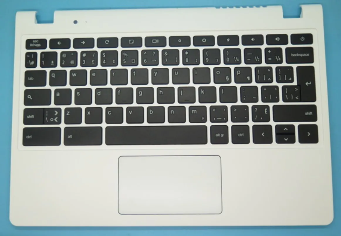 YUEBEI Uus/org eest ACER Chromebook C720 C720P C730 C740 palmrest Kanada klaviatuuri ülemine kate Touchpad 100%testitud Pilt 0